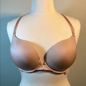 Torrid Push Up Plunge Front Hook Lace Racerback Bra sz 42B